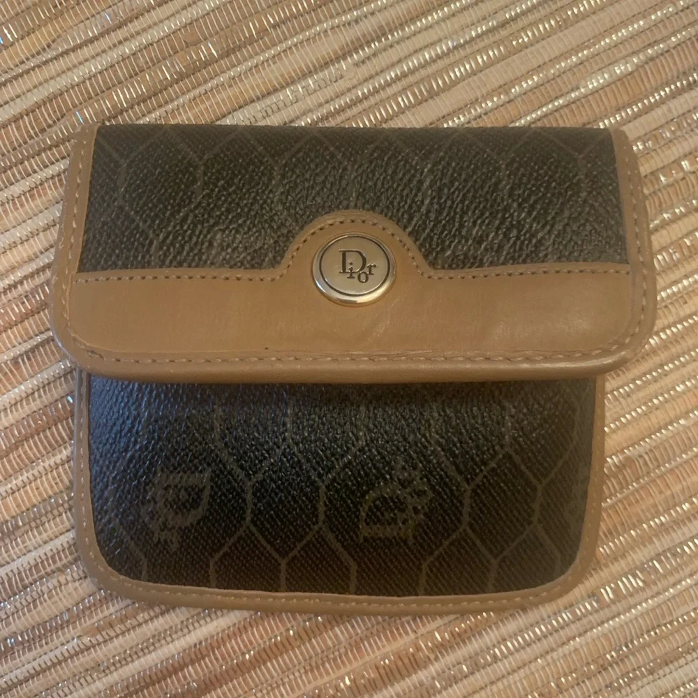 Preloved vintage Christian Dior coin‎ pouch